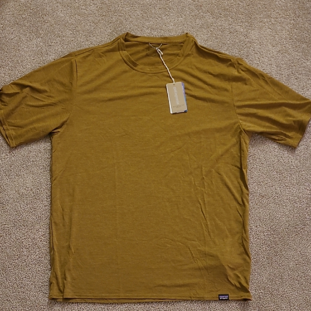 Patagonia Men's Short Sleeve Tee in Mustard